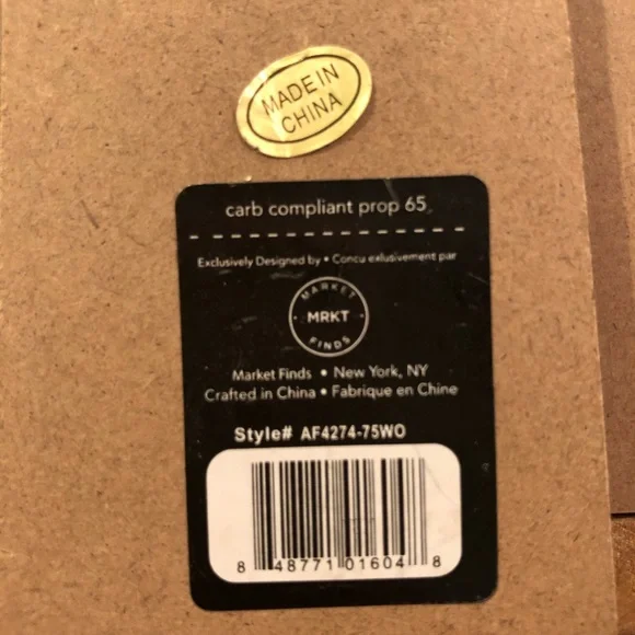 Rustic farmhouse style wooden frame w/corrugated metal & photo clip - Picture 8 of 10